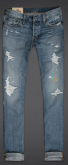 Calça jeans Hollister masculina